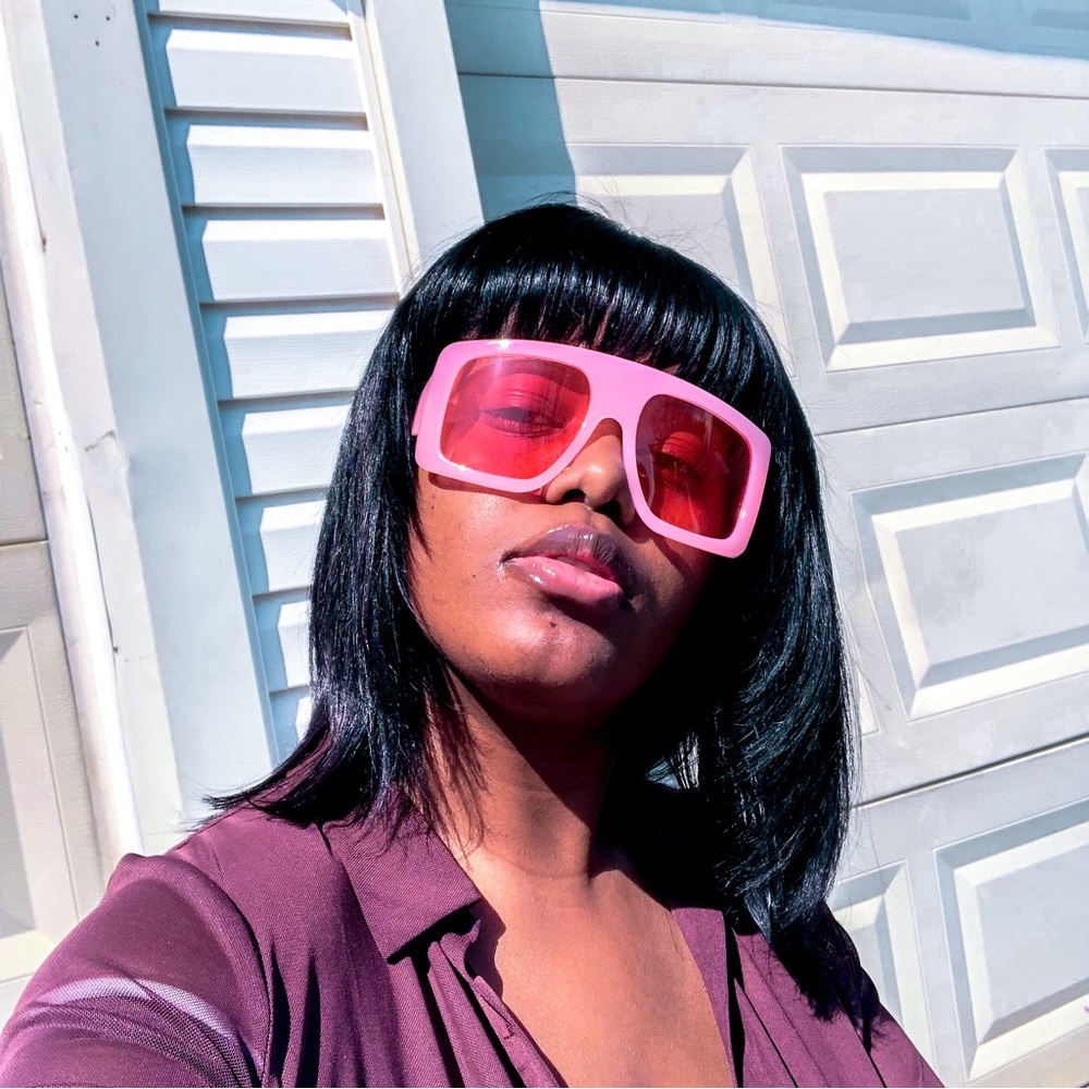 Dont talk to me chunky sunglasses